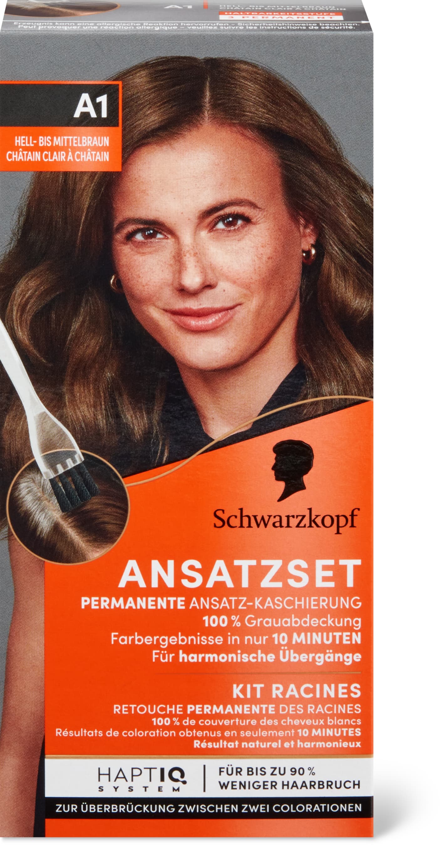 Schwarzkopf Kit ritocco ricrescita A1 castano chiaro o medio
